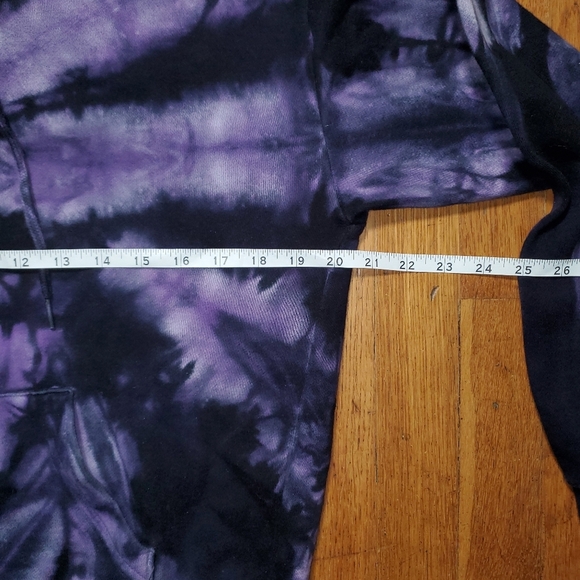 Zine Clothing Purple Tie-Dye Hoodie - Picture 6 of 12